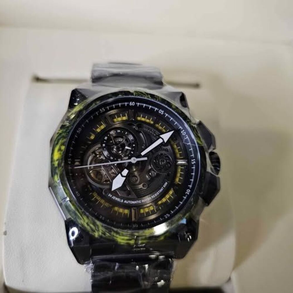 Invicta S1 Rally 43MM, Sapphire Crystal,24 Jewel, Skeleton Dial. New in case!